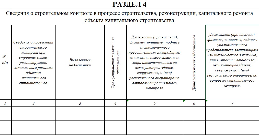Общий журнал работ. Раздел №4